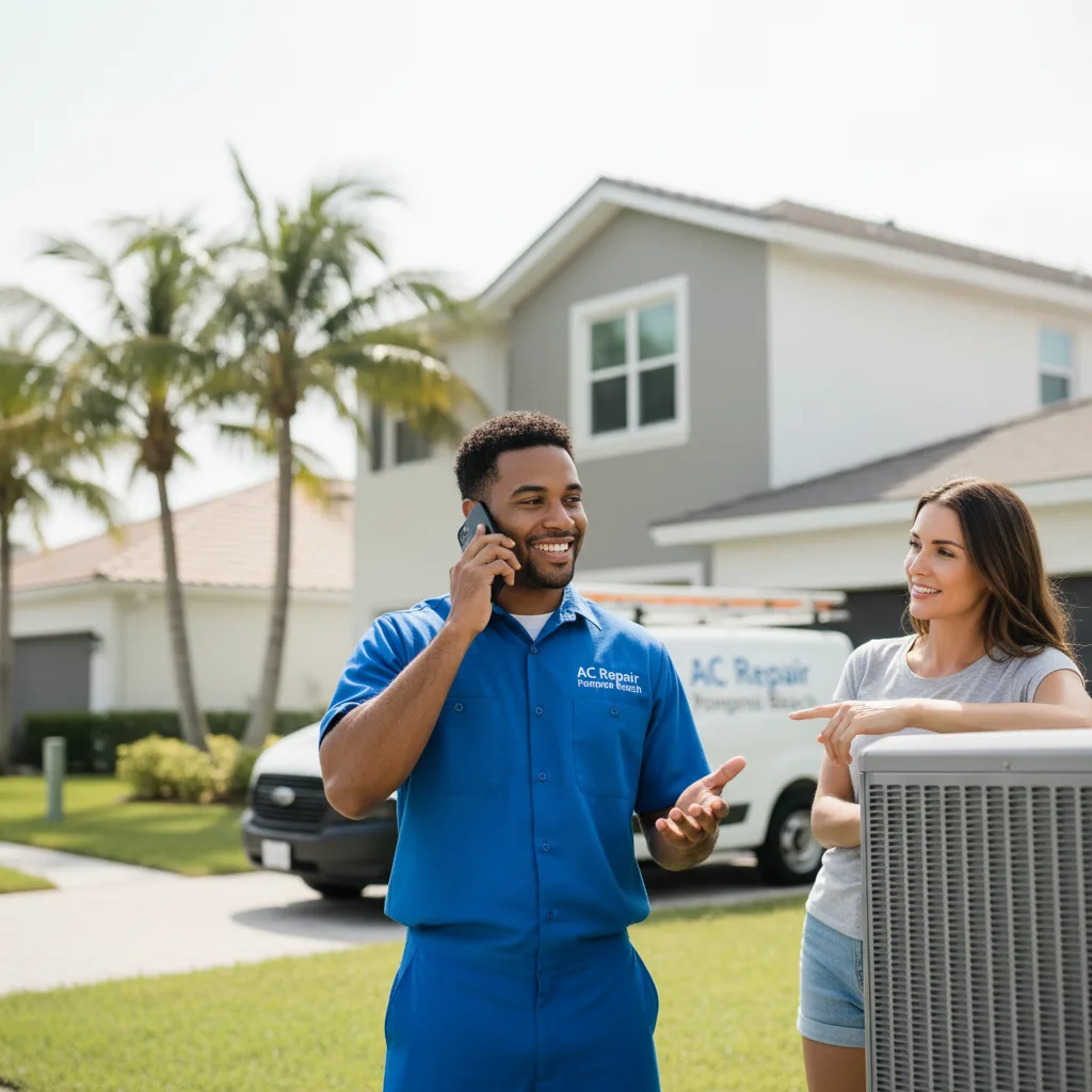 AC Repair Pompano Beach customer support in Coal City